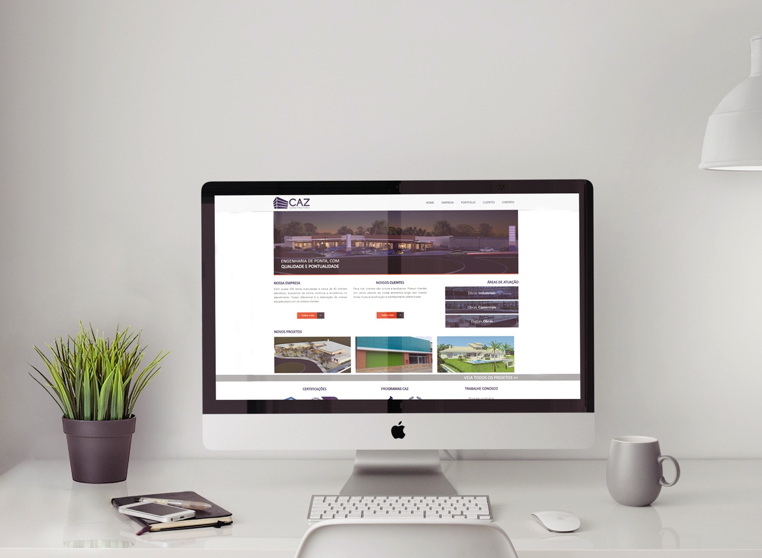 Apresentação de Empresa CAZ Construtora