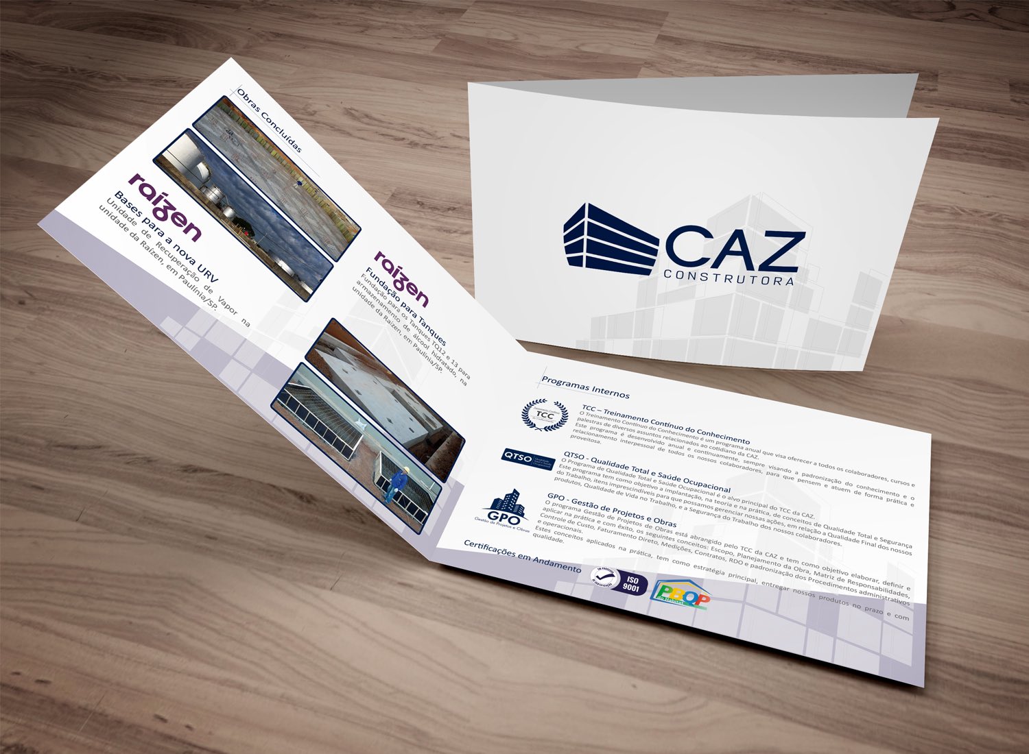 Apresentação de Empresa CAZ Construtora